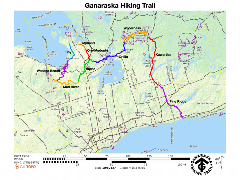 trail tours in ganaraska forest